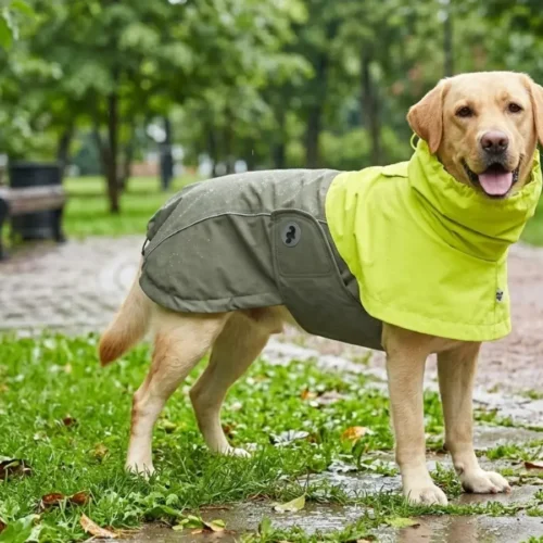 Odorless Dog Raincoat Material Selection