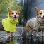 Hooded Dog Raincoat Size Comparison Chart